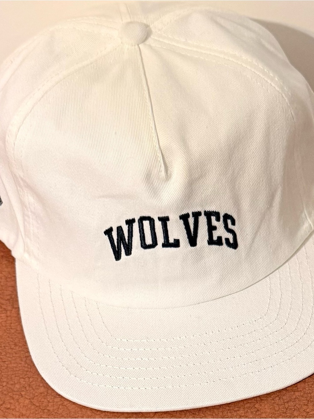 Darc Sport Wolves Cream Baseball Cap Adjustable Strapback Solid One Size Unisex